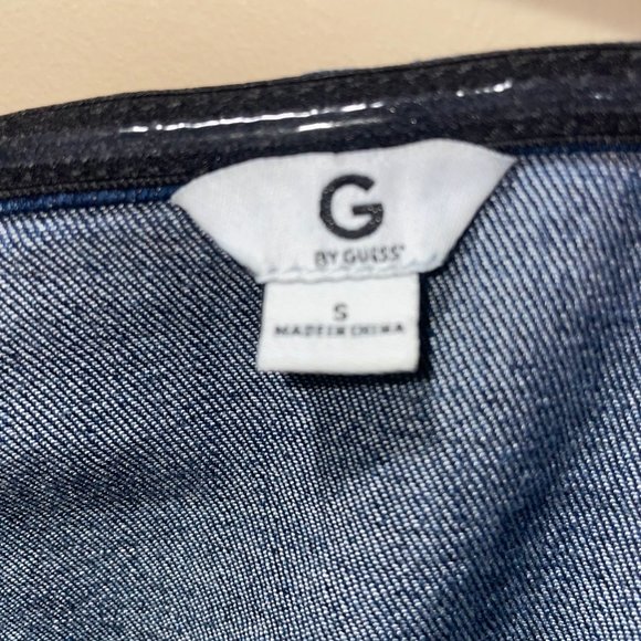 G by Guess Denim Dress with zip in front - Picture 4 of 4